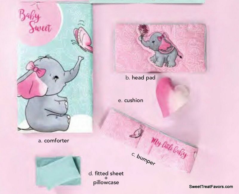 dumbo coverlet and bumper set