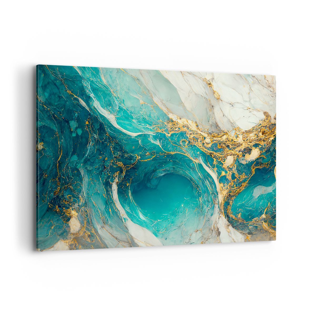 Quadro su Tela 100x70cm Astrazione Marmo Calcolo Stampe Immagini Quadri Murale