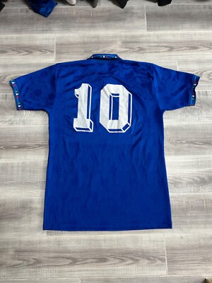 diadora R.BAGGIO イタリア製 サッカー ユニフォーム Vintage Original Diadora Italy Home 1994 World Cup USA #10 R