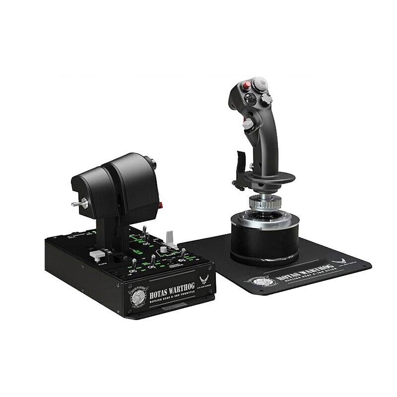 HOTAS Warthog A-10C Flight Simulator + Throttle Quadrant for Games ot25 #A6-4
