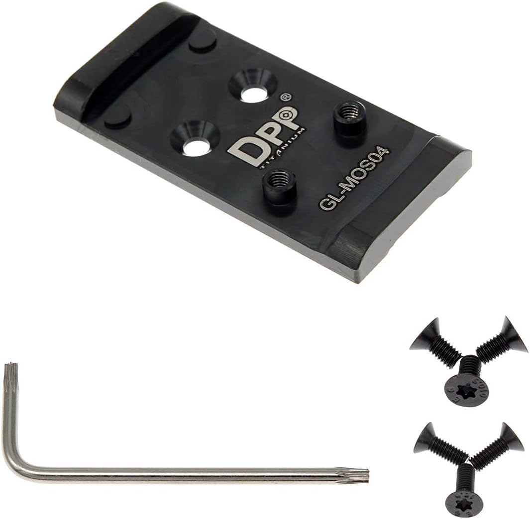 洋楽 G-Rap A.M.P. - PUSHIN' PLATES Glock 17/19 MOS Adapter Plate for Holosun 407K/507K/EPS Carry