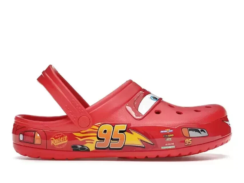 *Nuevo* Coches Crocs Lightning McQueen TODOS LOS TAMAÑOS ADULTOS TikTok Trending 2024