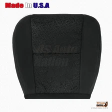 Driver Side Bottom Black Cloth Seat Cover 2007 2008 2009 Chevy Silverado 3500HD