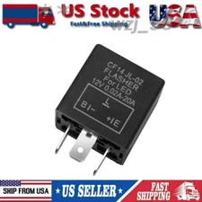 Turn Signal Hazard LED Flasher Relay CF14 3Pin JL-02 Fix Fast Hyper-flash Blink