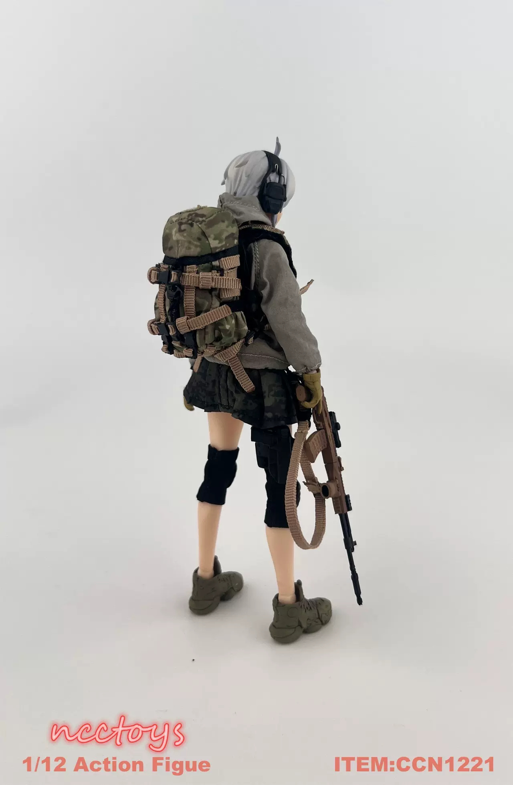 1/12 Scale Soldier army Tactical backpack for 6'' Figure Nota Mezco MixMax ❶USA❶