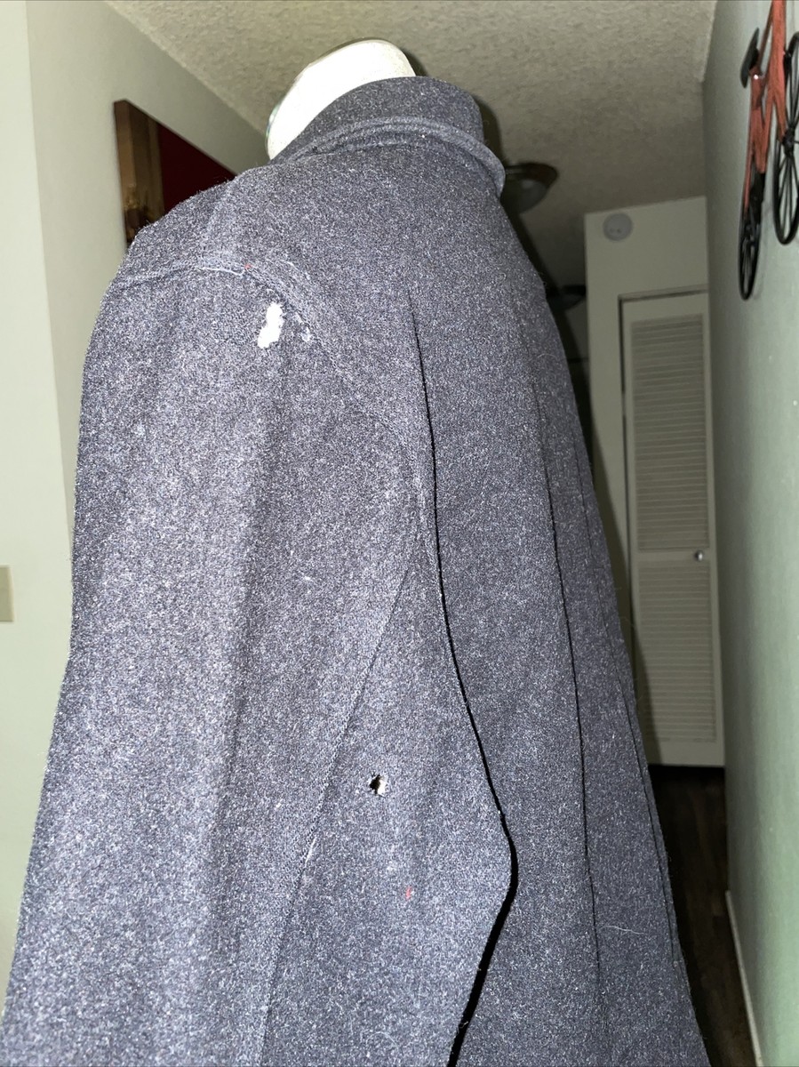 Filson Garment 100% virgin wool jacket men size M black (0557) | eBay