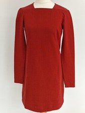 Ted Baker Red Rust Dress Size 8 Ted Size 1 DESRE