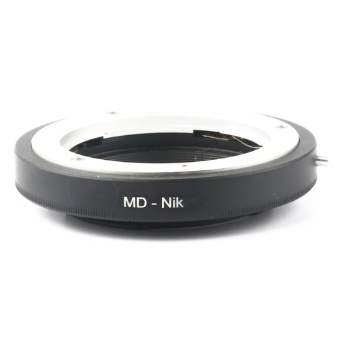 MD To Ai Camera Lens Adapter Alloy Ring For Minolta MD/MC On For Nikon F Mount - Picture 8 of 11