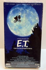 SEALED NEW E.T. The Extra Terrestrial VHS 1982 Rare Green Black Tape Spielberg