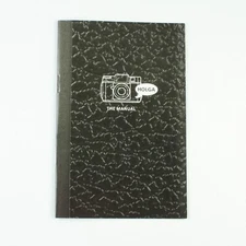 Holga - Camera Manual - All Models - Original 15 Page Instruction Booklet - 2017