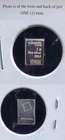 Valcambi Suisse Individual 1 Gram .999 Silver Bar 24580