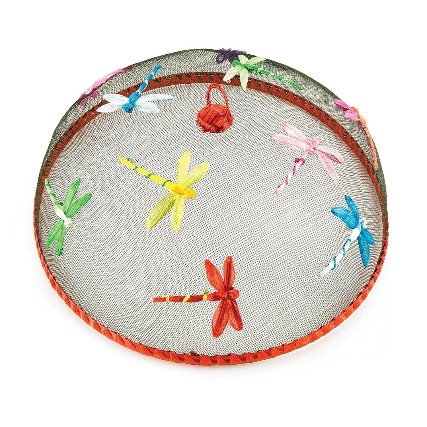Eddingtons Food Cover/Dome/Protector - Dragonflies - 35cm Keep insects away