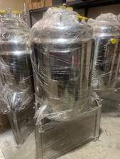 304 stainless steel Jacketed 150L Reactor ASME certified with tri clamp fittings