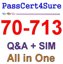 Best Exam Practice Material For 70-713 Exam Q A SIM