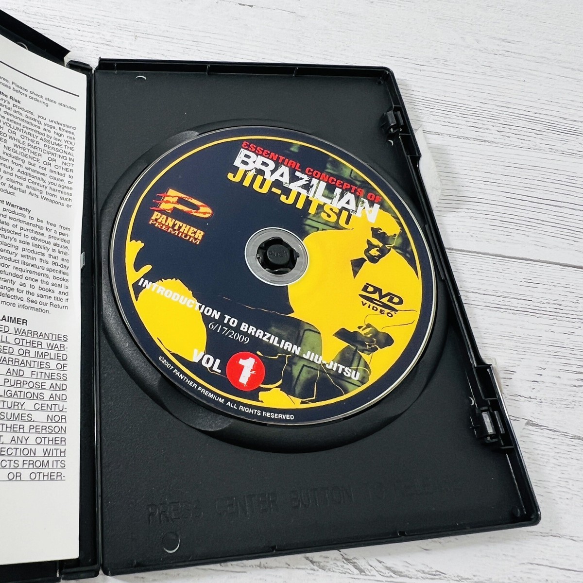 Essential Concepts Introduction To Brazilian Jiu Jitsu Dvd Vol 1