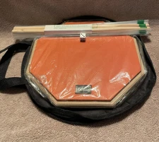 Drum Pad For Beginners, Silent, Rubber Practice Pad, 12 In. Double Sided New