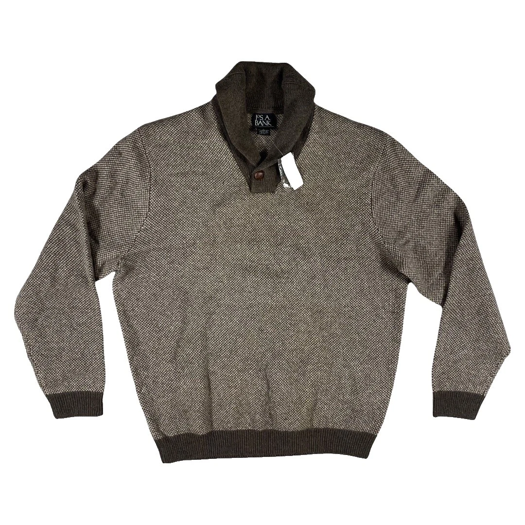 Tamaño Regular Jos. A. Bank suéteres de nylon para hombres