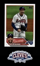 2023 TOPPS SERIES 2 COLLIN MCHUGH 206/300 ATLANTA BRAVES ADVANCED STATS