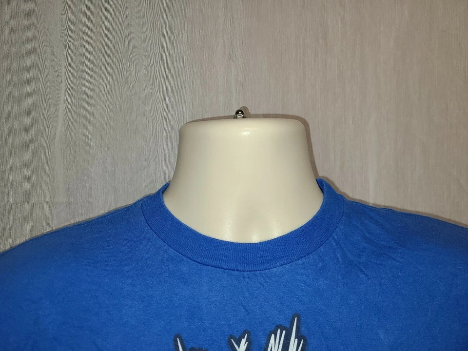 2011 WWE Boys Camiseta Grande Azul Manga Larga Cena HHH Randy Orton Undertaker Kofi Foto 3 de 4