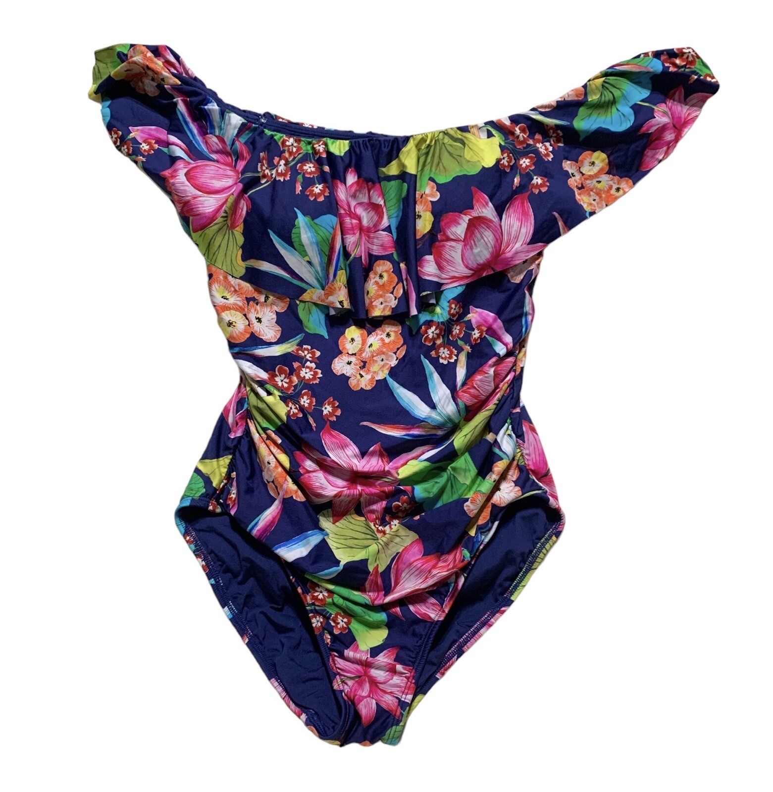 La Blanca Bora Bora One Piece Bandeau Woman's Swimsui… Gem