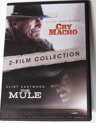 Cry Macho The Mule DVD Clint Eastwood Double Feature 2 Discs