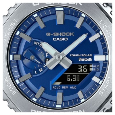 CASIO G-SHOCK GM-B2100AD-2AJF Blue x Full Metal Analog Digital