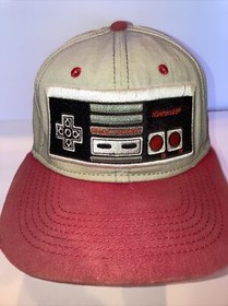 Original Snapback Nintendo Controller Hat Classic NES Select Start