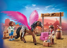 Playmobil 70074 THE MOVIE Marla, Del und Pferd mit Fl&uuml;geln Rarit&auml;t