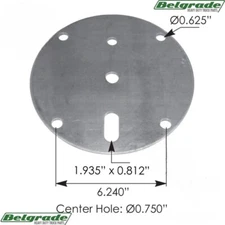 MN93127 Air Spring Mounting Plate Replaces SAF Holland/Neway 90031027