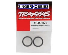 Traxxas 5098A Ball Bearings, Black Rubber Sealed (17x23x4mm) (2) MAXX TRA1