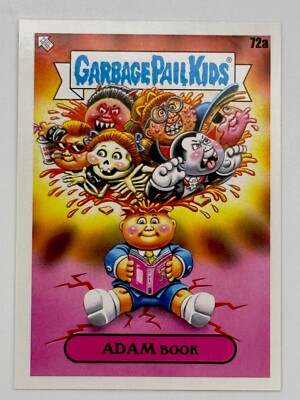 ADAM BOOK 2022 Garbage Pail Kids Book Worms Card #72a Topps