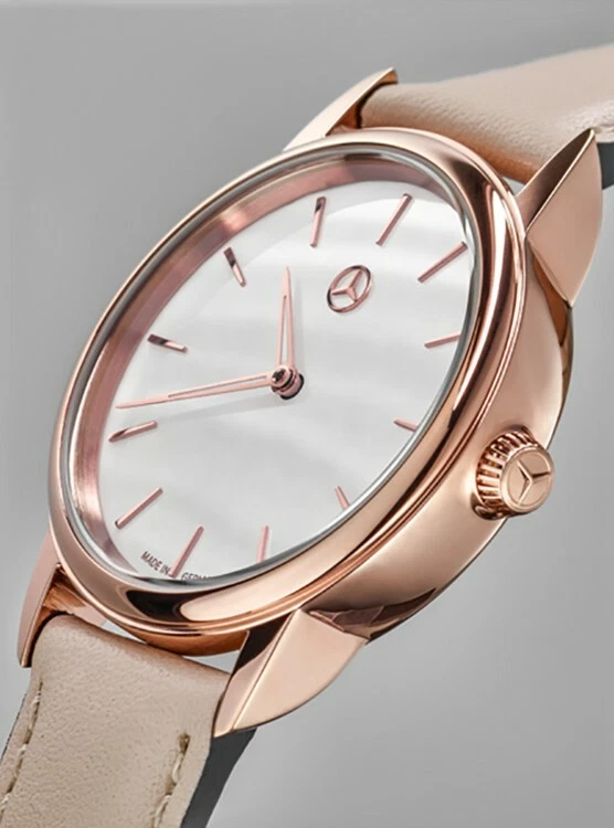 Mercedes Benz Wristwatch Ladies Basic Rosegold Beige B66954184