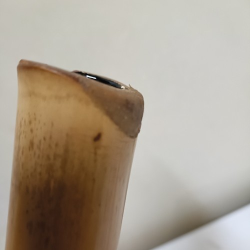 JAPANESE ANTIQE SHAKUHACHI BAMBOO FLUTE SIGNACHURE - Picture 6 of 15