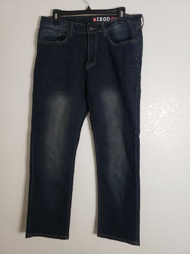 izod straight fit jeans
