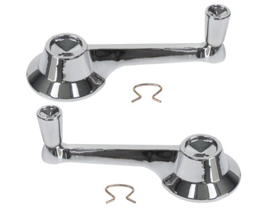 1963-64 Galaxie Window Handles LH RH Regulator Crank 500 XL Squire New