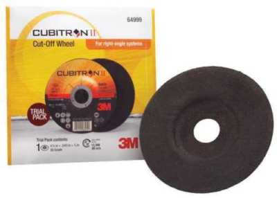 3M Cubitron II Cut-Off Wheel,Type 27,4-1/2 in.,36 Grit 64999