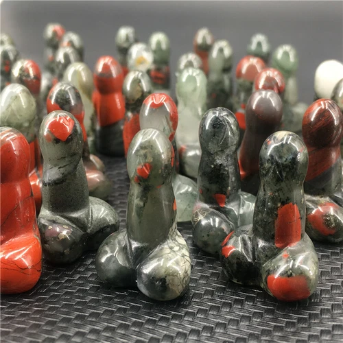 Wholesale Natural mix mini Penis Carved quartz Crystal Massager Wand Healing - Picture 244 of 296
