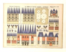 Imagerie D  Epinal No 851 La Porte Marche Amsterdam, Moyennes Constructions model