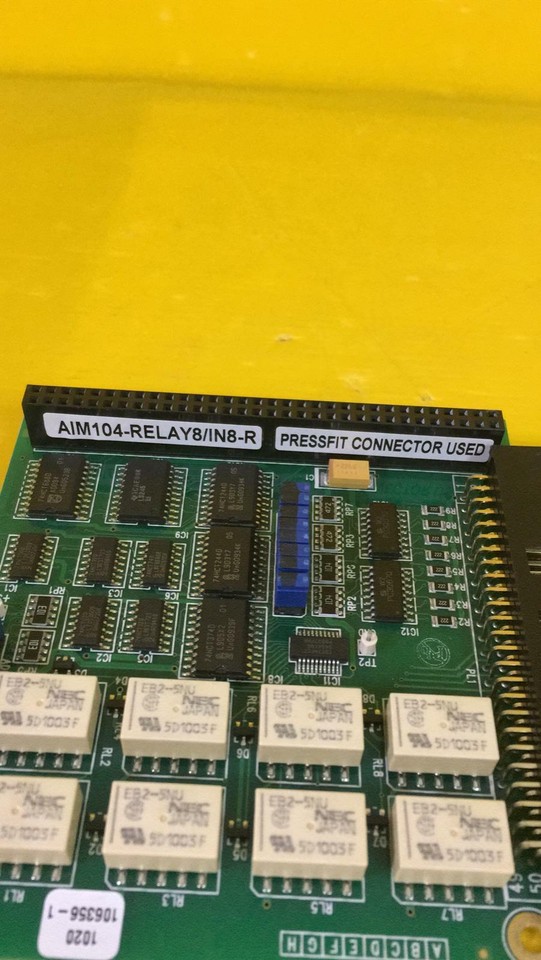 AIM104 RELAY8/IN8-R Module Board PCB 6570-00540-001 J540 V1 | eBay