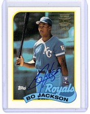 2002 Topps Archives Fan Favorite Autograph #TAA-BJ Bo Jackson