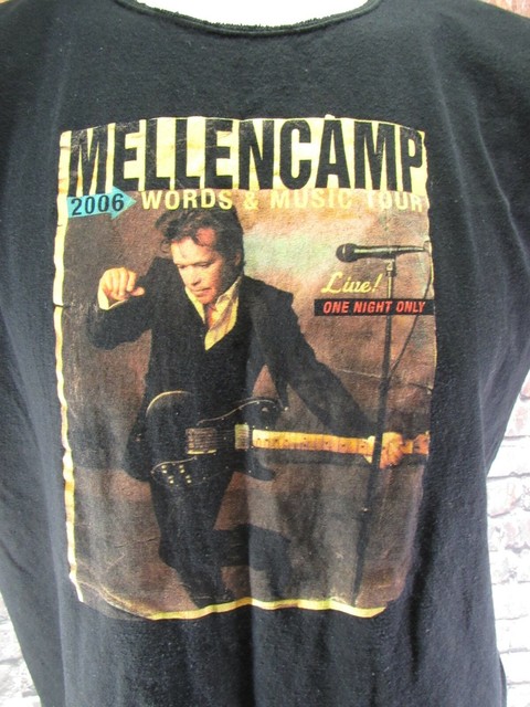 john mellencamp concert t shirts