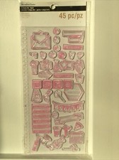 Creative Year Clear Stamps 45 Pc By Recollections 516392 NEW