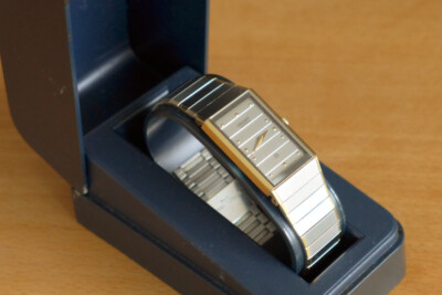 Orient Quartz Armbanduhr/Ref. A00816-40 B2 | Vintage 1980 inkl. Original-Box