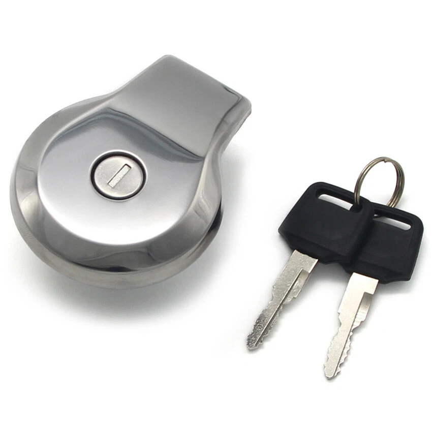 TAPPO SERBATOIO CARBURANTE CON CHIAVE Per Yamaha XJ650 XJ1100 XJ700 XJ550 XJ750 - Immagine 3 di 4