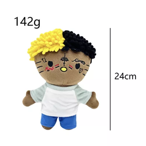Hello Kitty Singer Star Plush Stuffed Doll Toy Rapper Travis Scott Billie Figure - Picture 23 of 32