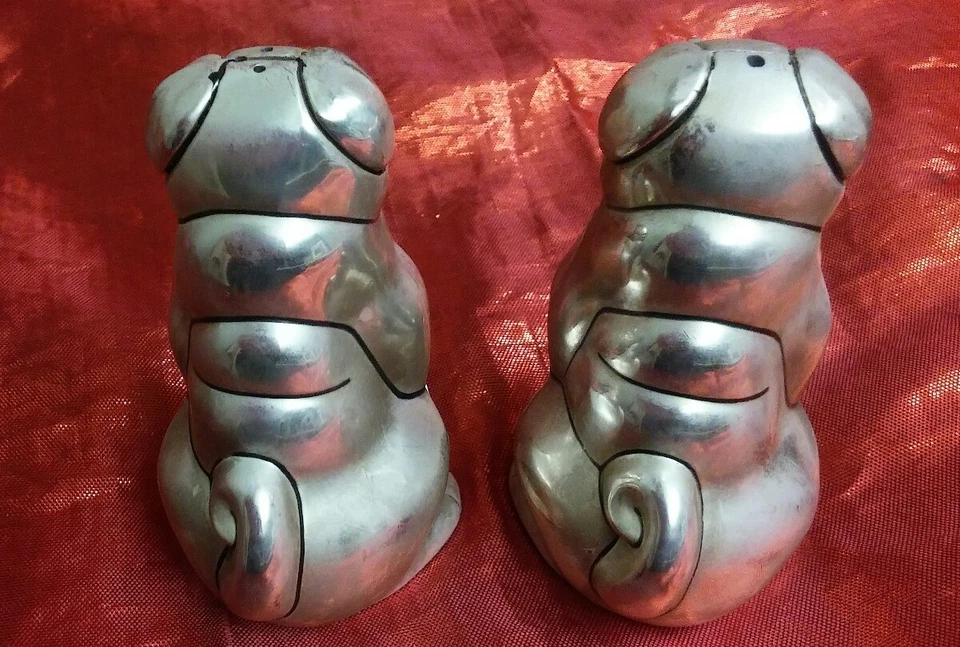 Godinger мопс соли и перца шейкер комплект 3» высокий - Изображение 4 из 4