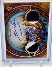 Sports Card Singles 2022 Topps Inception Izaac Pacheco Autographed Dbl Relic /25