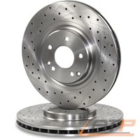 2X Bremsscheibe Ø295 BelÜFtet Vorne FÜR Mercedes C-KLASSE W204 S204 C204
