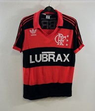 Flamengo Zico 10 Heim Fußball Trikot 1987/90 Erwachsene Large Adidas H949