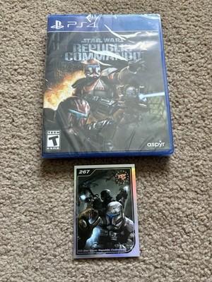 Star Wars Republic Commando PS4 PlayStation 4 Brand New Sealed LRG Card #267